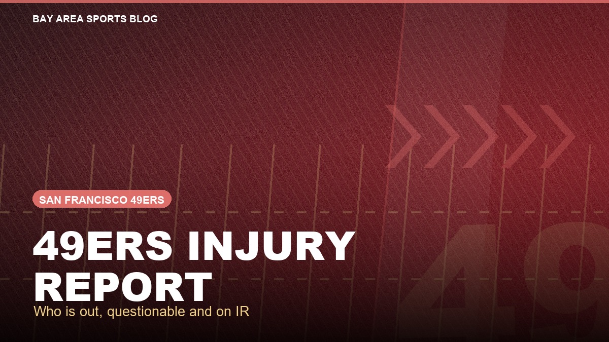 Bay Area Sports Blog: 49ers Injury Report