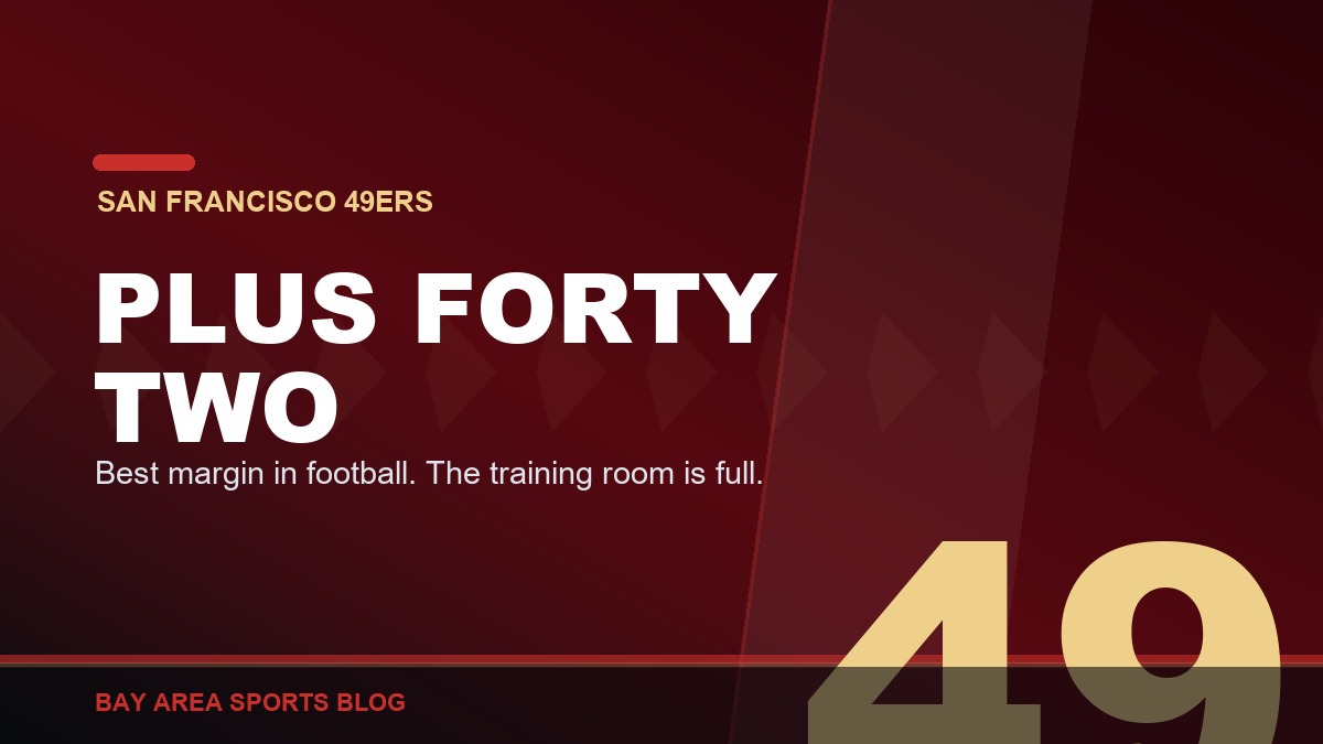 Bay Area Sports Blog: Plus 42, best point differential in the NFL, and the 49ers injury list