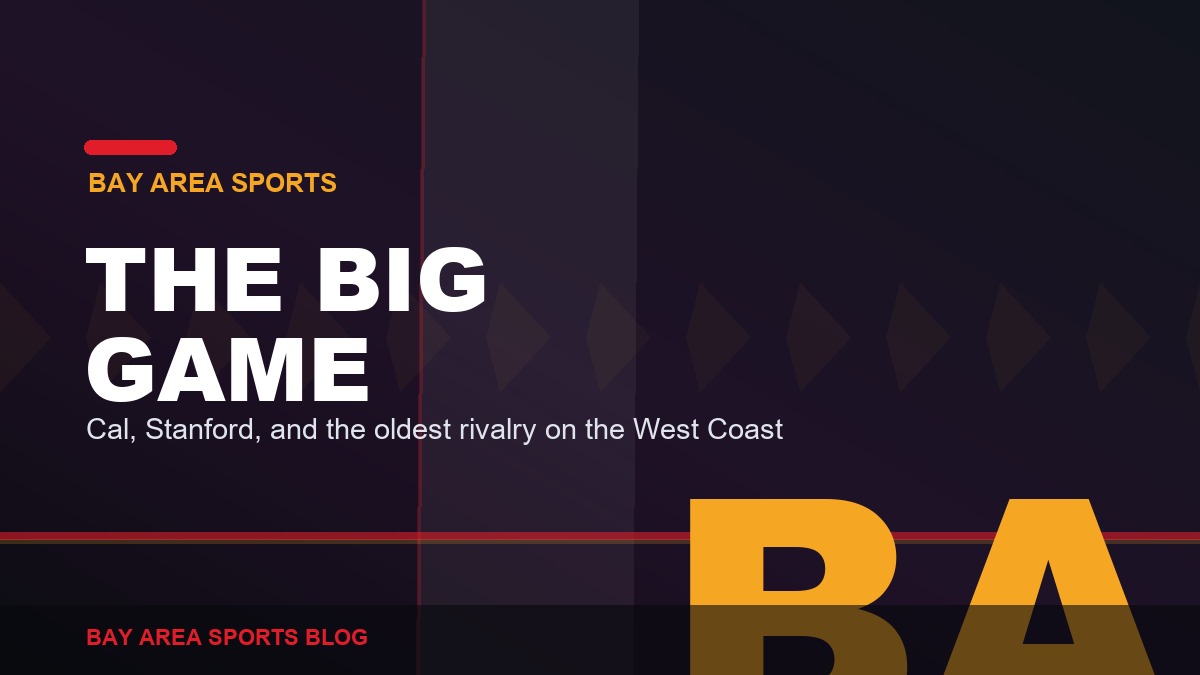 Bay Area Sports Blog: The Big Game: How Cal and Stanford Built the Oldest Rivalry on the West Coast