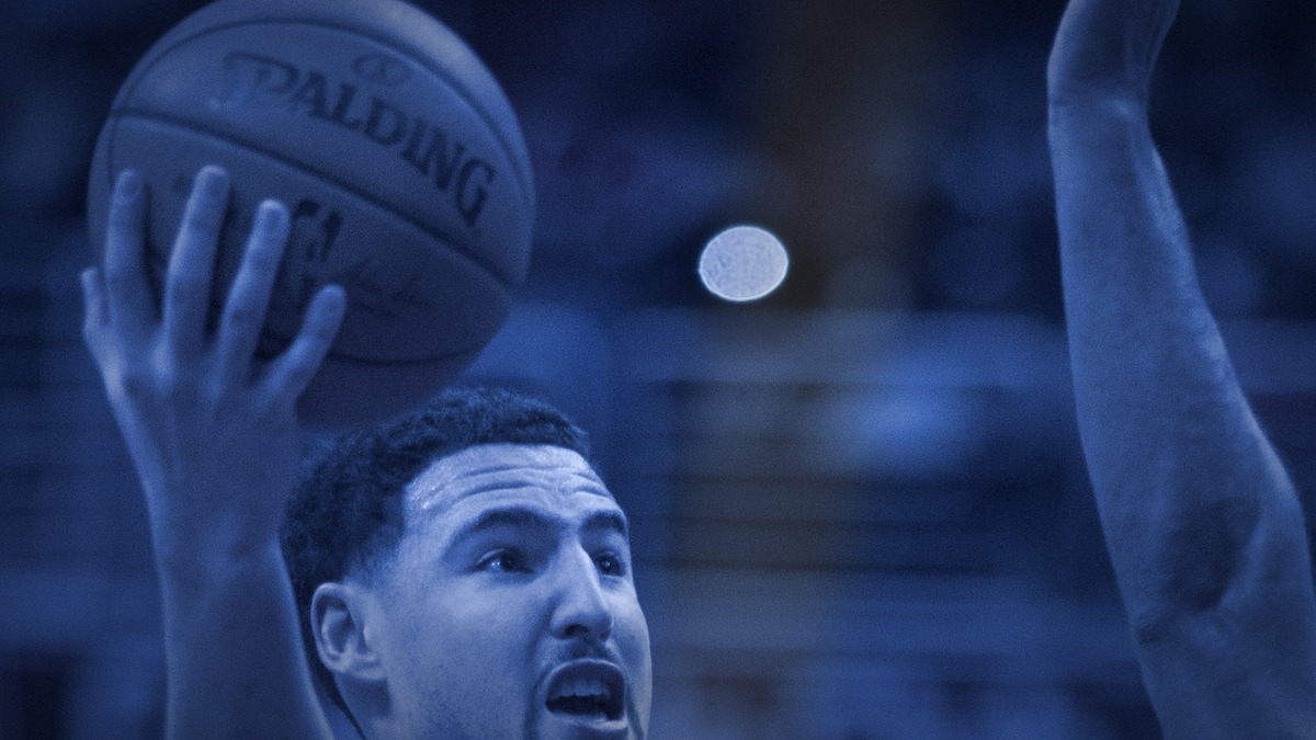Klay Thompson of the Golden State Warriors