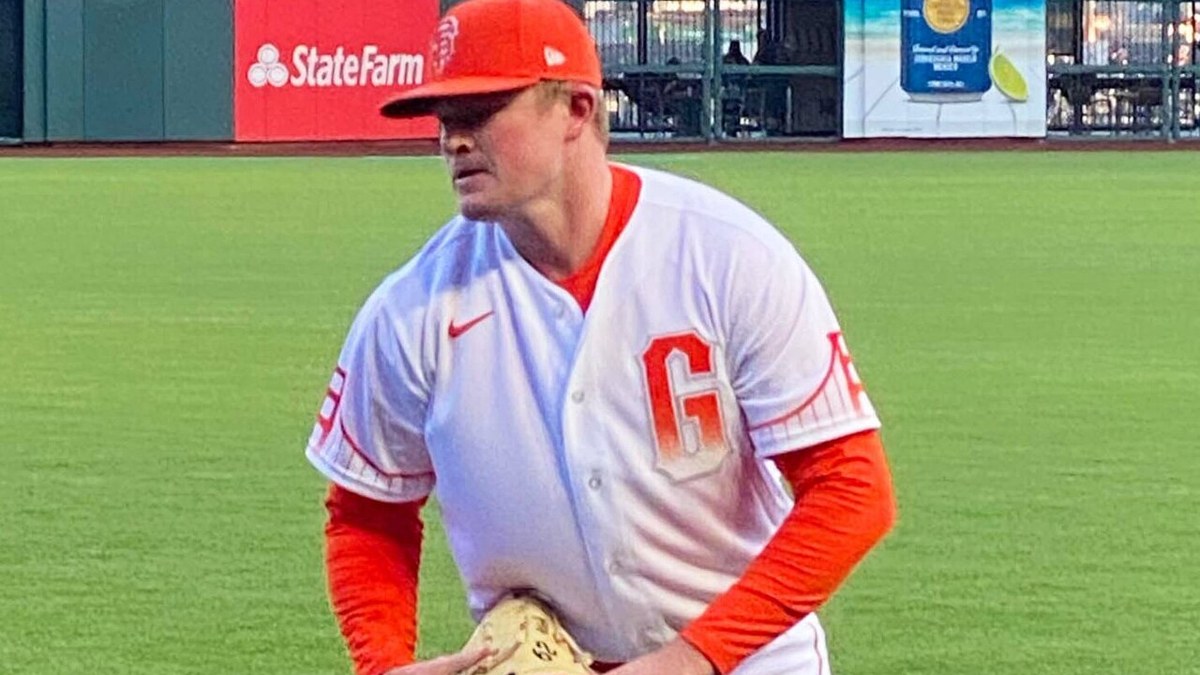 Logan Webb of the San Francisco Giants, whose 3-0 lead over the Mariners was blown in a 4-3 loss in ten innings