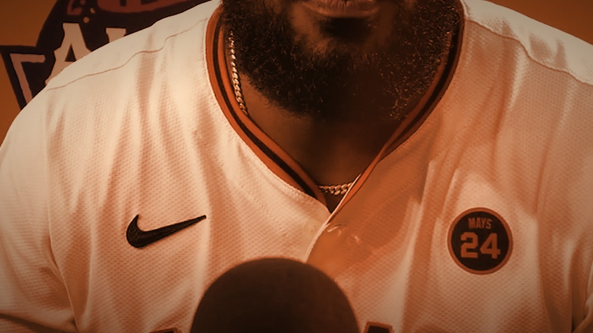 Heliot Ramos of the San Francisco Giants, who went 4-for-5 with three RBIs in the 16-3 rout of the Brewers
