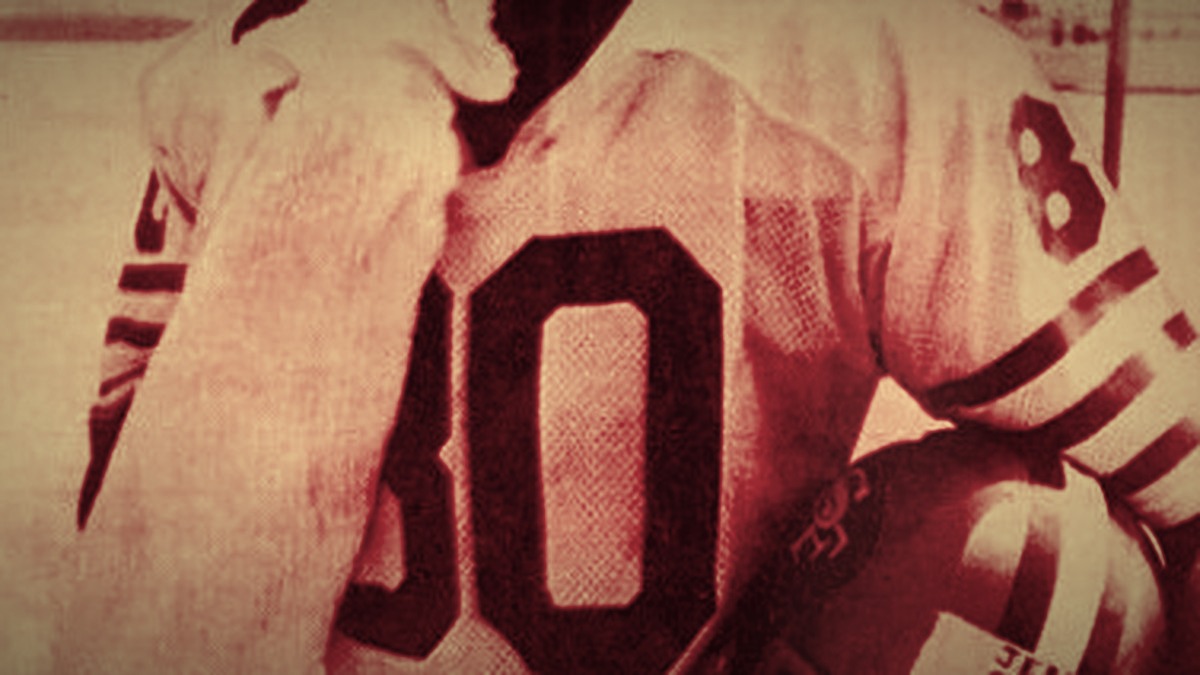 Jerry Rice of the San Francisco 49ers