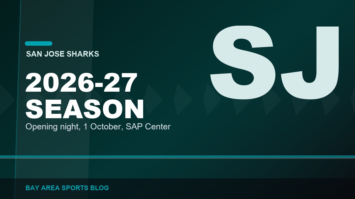 Bay Area Sports Blog: The Sharks 2026-27 Schedule and Season Hub: Every Game, Kept Updated