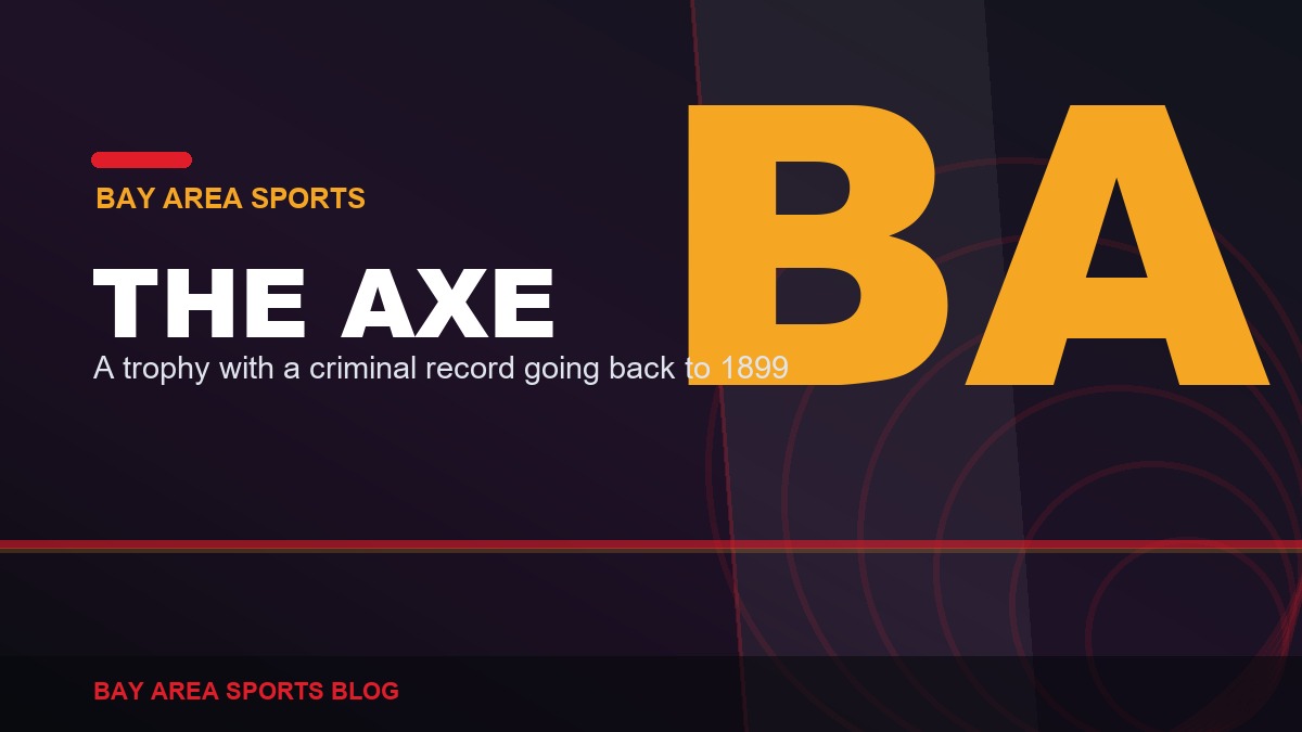 Bay Area Sports Blog: The Stanford Axe: A Trophy With a Criminal Record Going Back to 1899