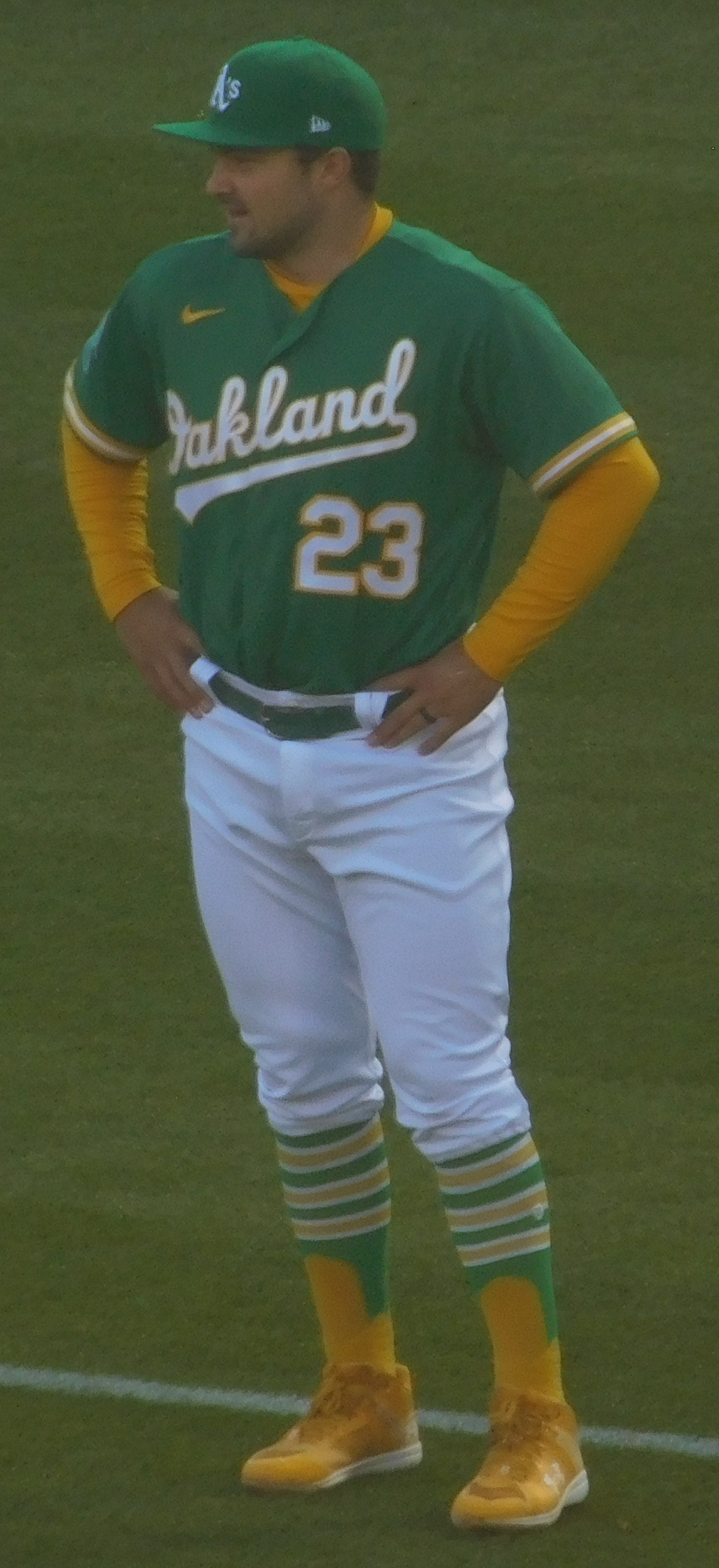 Shea Langeliers, the Athletics catcher who started the 2026 All-Star Game for the American League