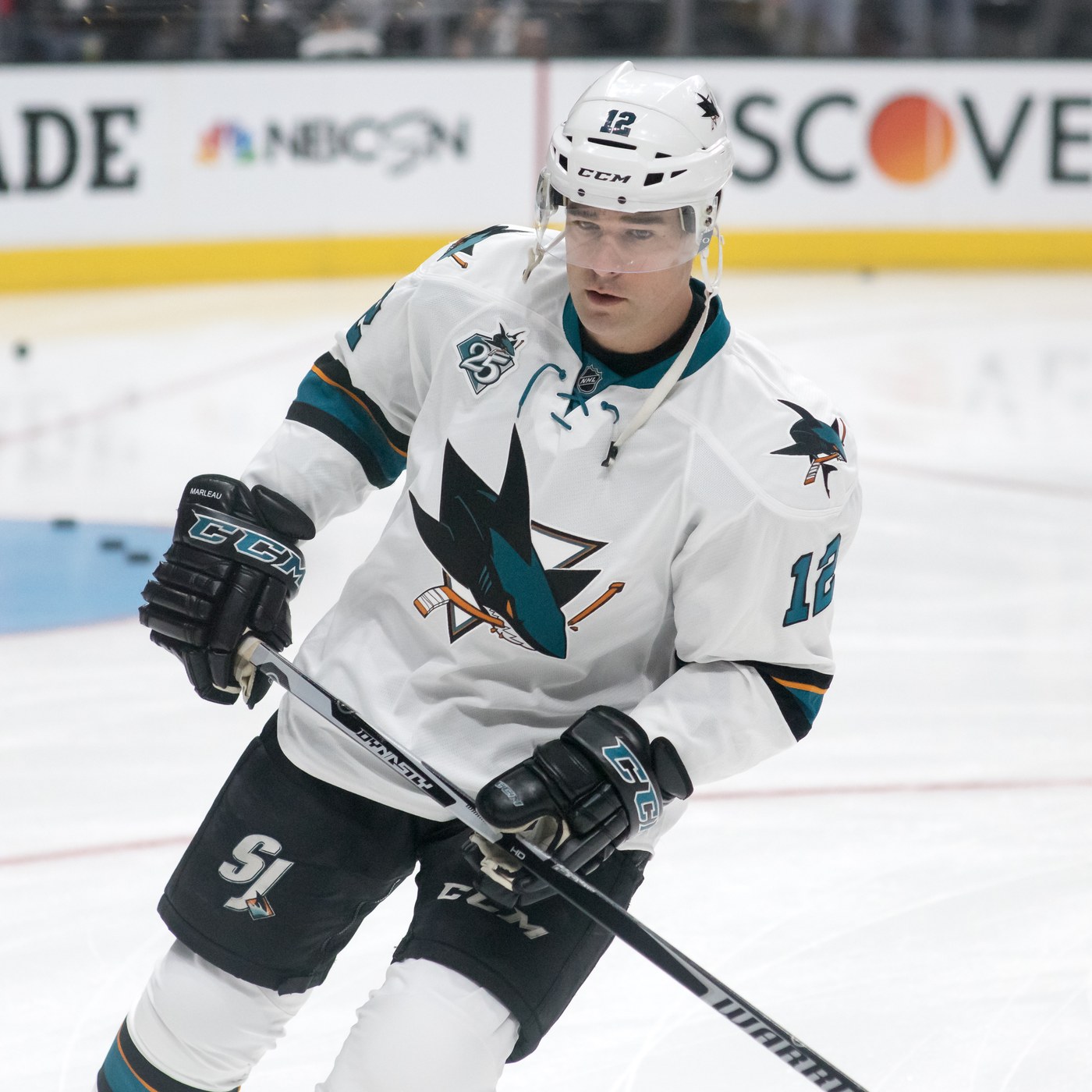 Patrick Marleau, the San Jose Sharks all time leader in games played